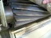  CURTIS & MARBLE 36" Shear, ~42" wide 16 spiral revolver,